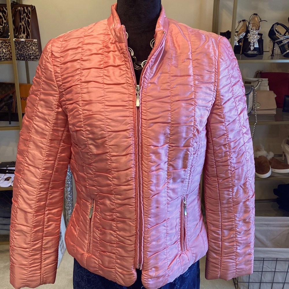 Pretty in pink jacket